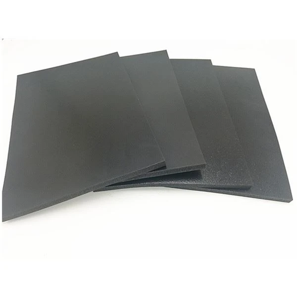Melnas putas PVC loksne